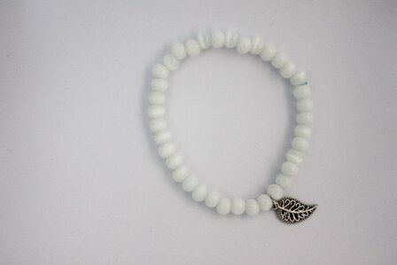 charm bracelet &#039;&#039;white&#039;&#039;