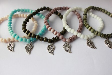 charm bracelet &#039;&#039;green&#039;&#039;