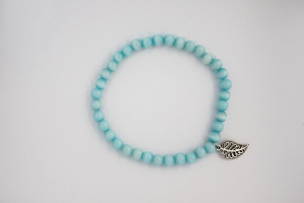 charm bracelet ''blue''